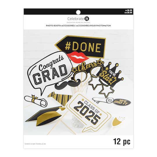 Graduation Photo Booth Accessories by Celebrate It™